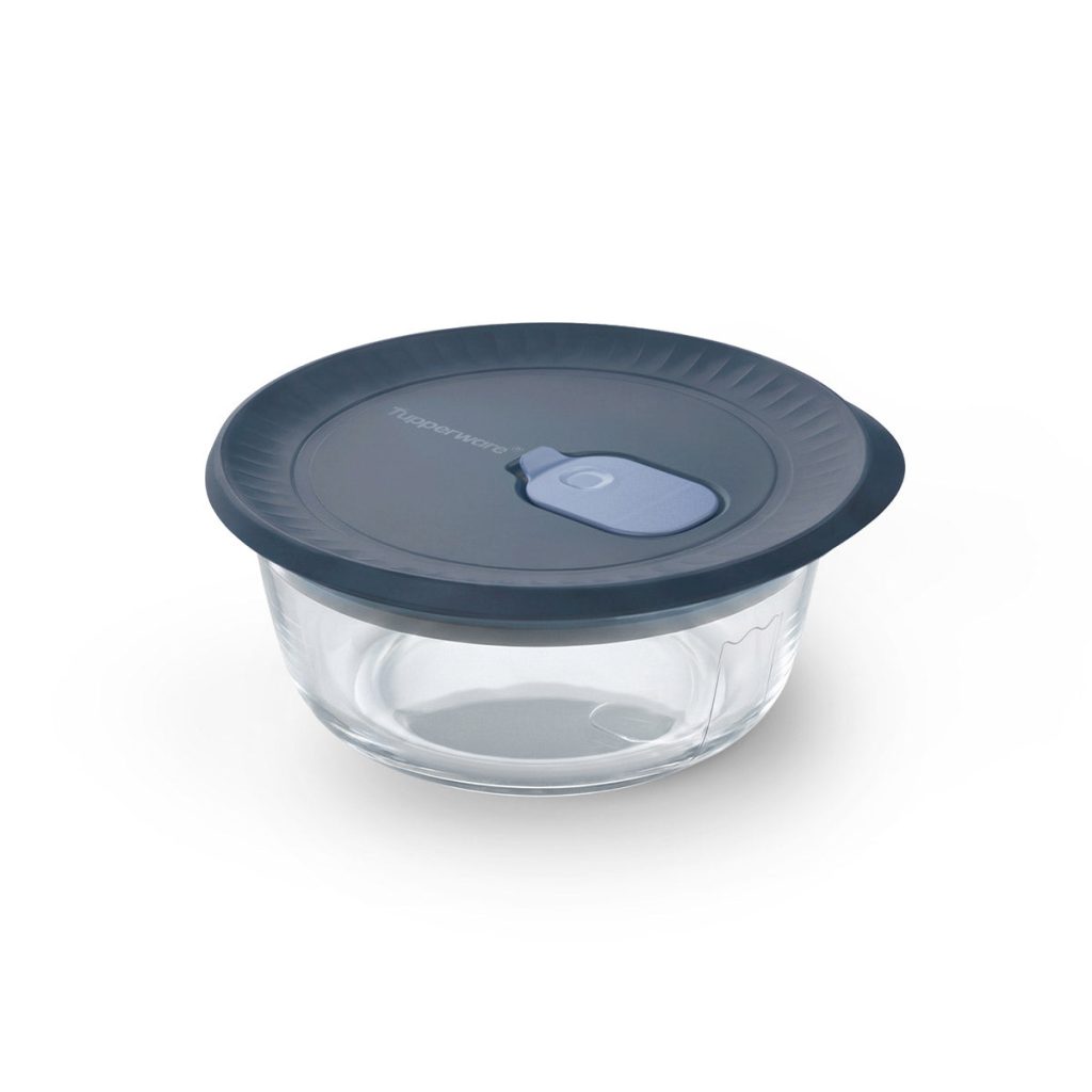 Tupperware Voila™ Glass Food Storage Container | Round Small