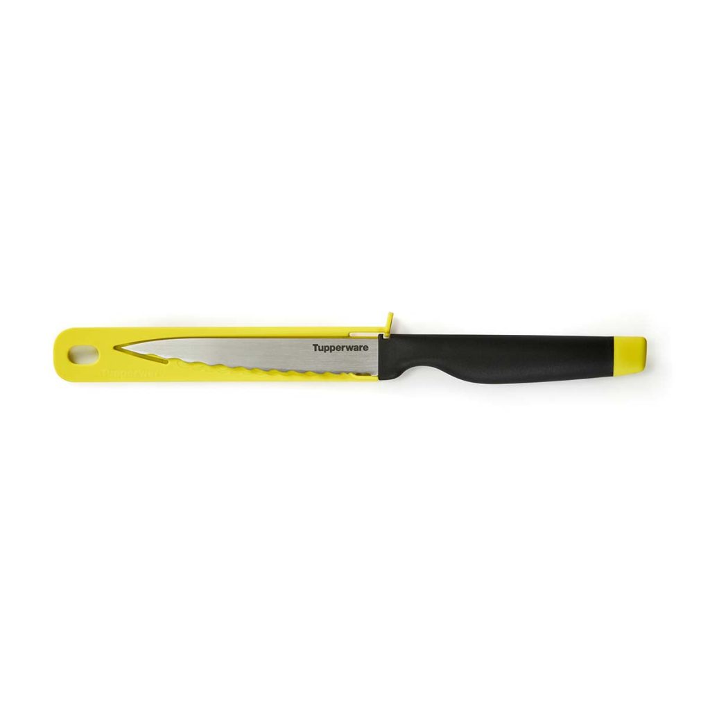 Tupperware® Amazing Series Serrated Utility Knife & Locking Sheath